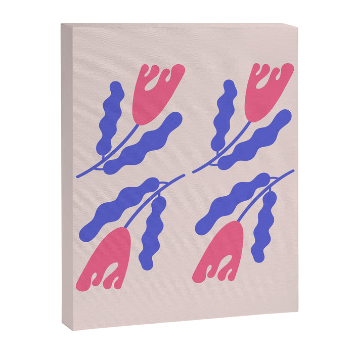 Wavy Flora Canvas Print Gallery Image 1