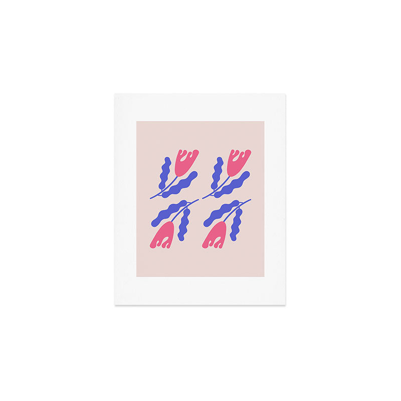 Wavy Flora Art Print Gallery Image 1