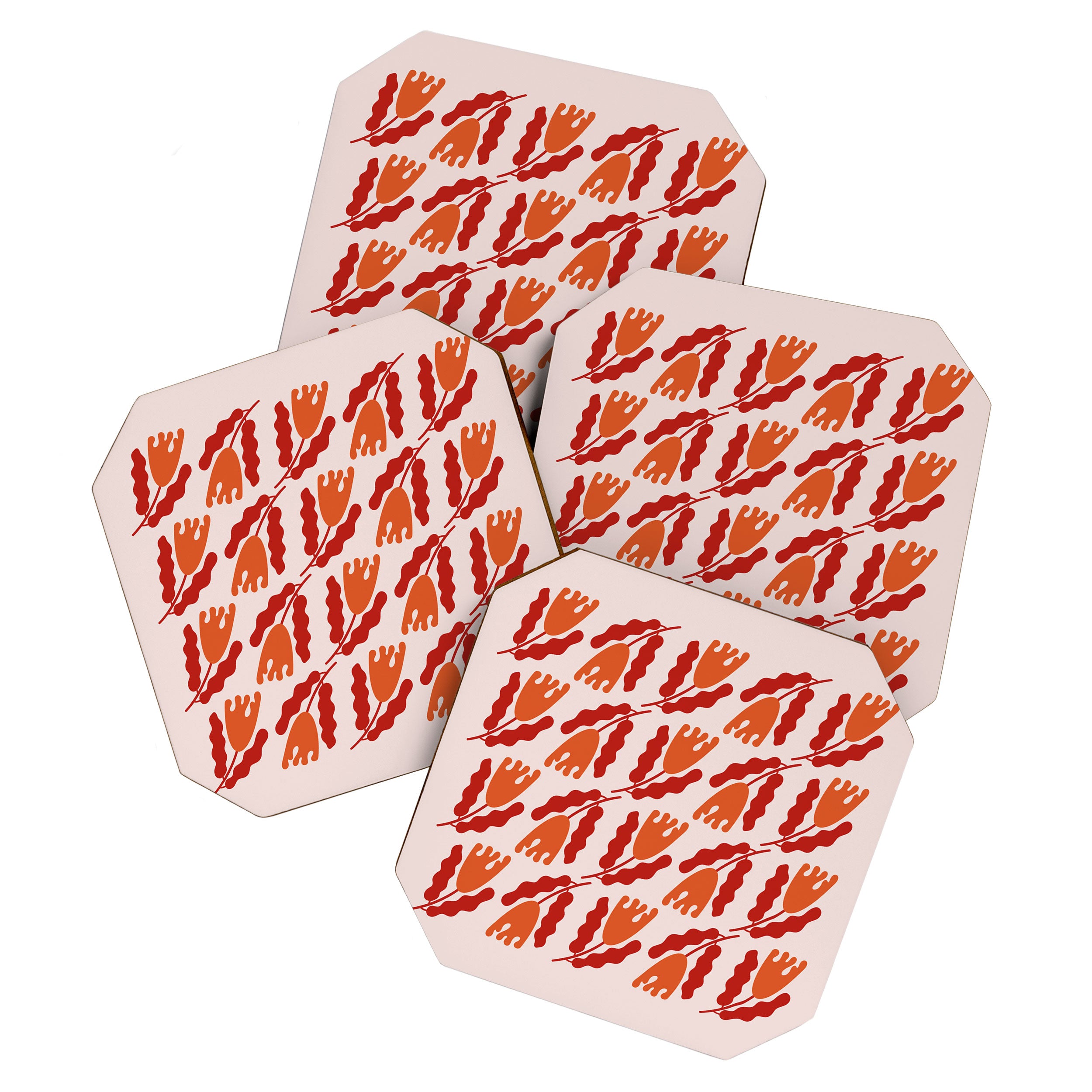 Wavy Flora II Coaster Gallery Image 1