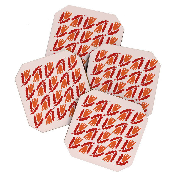 Wavy Flora II Coaster Gallery Image 1