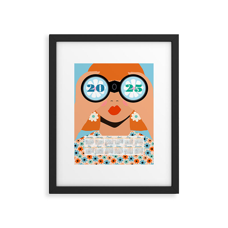 2025 Calendar - Seeking New Horizons Framed Art Print Gallery Image 5