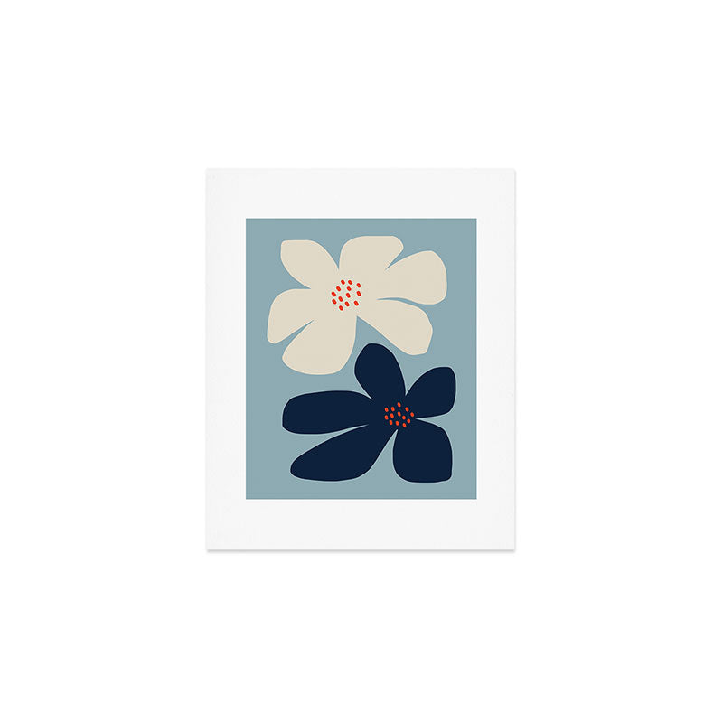 Abstract floral Art Print Gallery Image 1