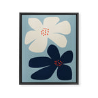 Abstract floral Framed Canvas Print Gallery Image 6