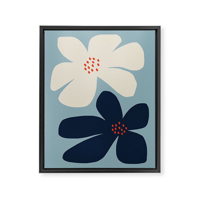 Abstract floral Framed Canvas Print Gallery Image 6