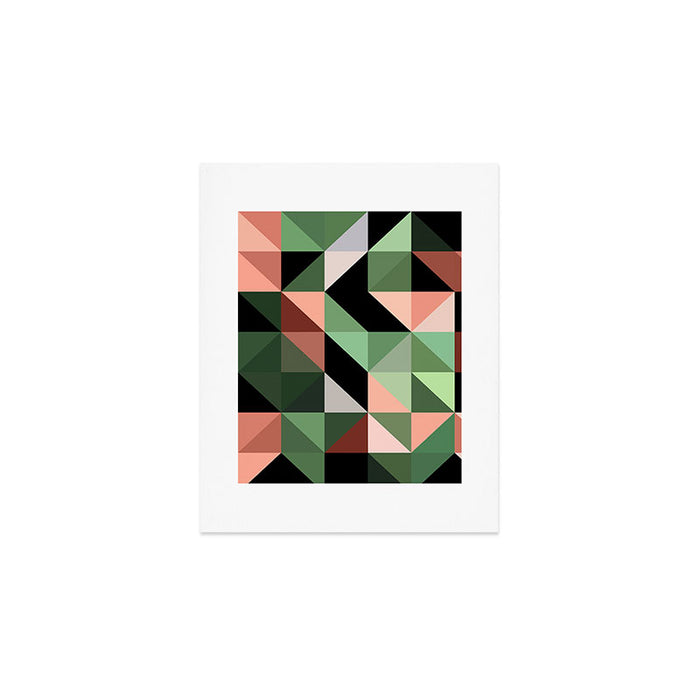 Abstract Geometric - desert Art Print Gallery Image 1