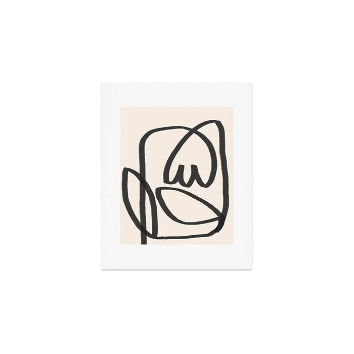 Abstract Tulip Art Print Gallery Image 1