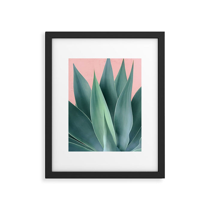 Agave crown Framed Art Print Gallery Image 1