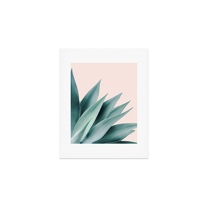 Agave flare II - peach Art Print Gallery Image 1