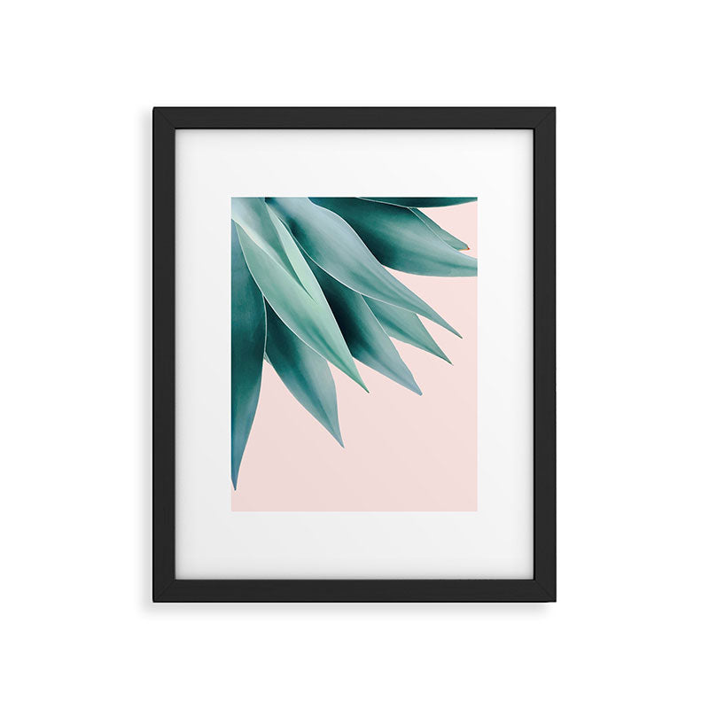 Agave flare Framed Art Print Gallery Image 6
