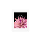 Agave geometrics III - pink Art Print Gallery Image 1