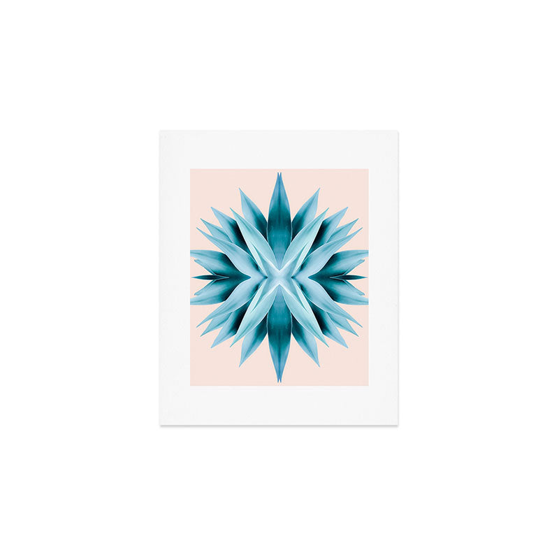 Agave mandala Art Print Gallery Image 1