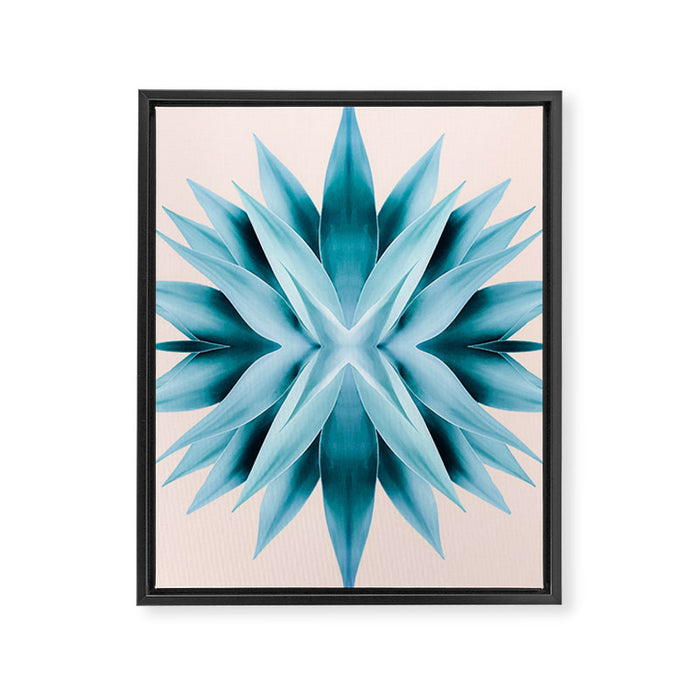 Agave mandala Framed Canvas Print Gallery Image 1