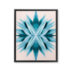 Agave mandala Framed Canvas Print Gallery Image 6