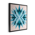 Agave mandala Framed Canvas Print Gallery Image 2