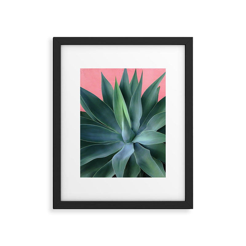 Agave succulent Framed Art Print Gallery Image 6