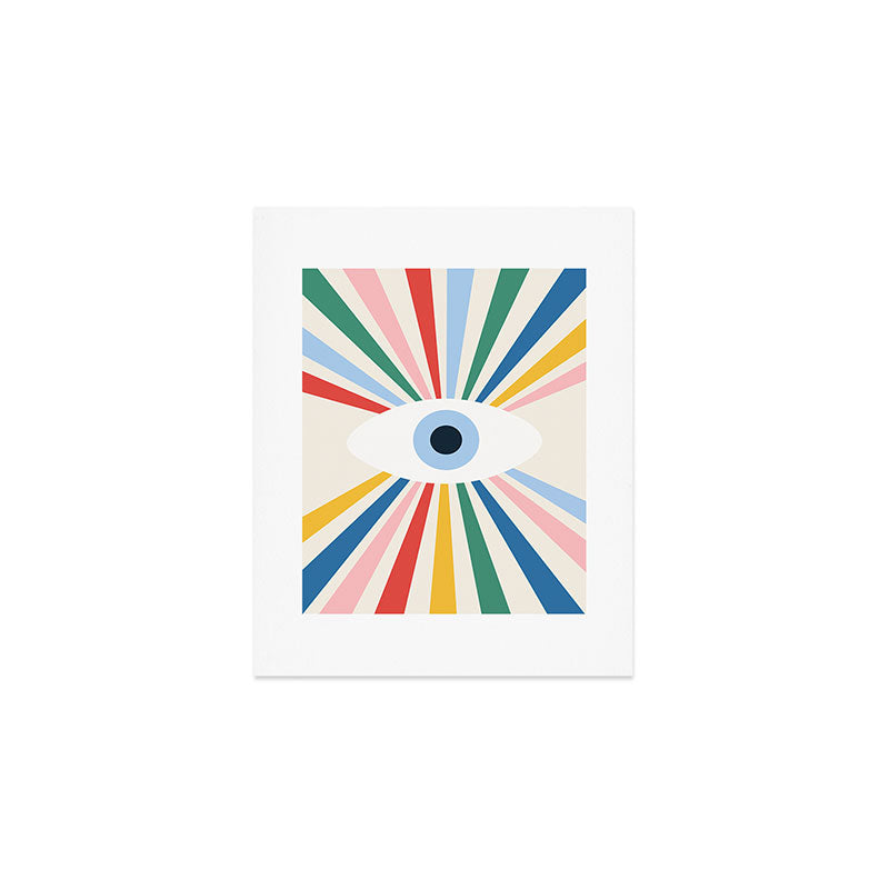 All Seeing Evil Eye - primary Art Print Gallery Image 1