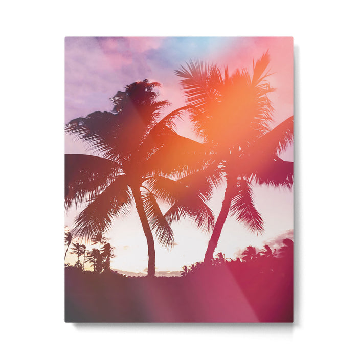 Aloha palms Metal Print Gallery Image 1