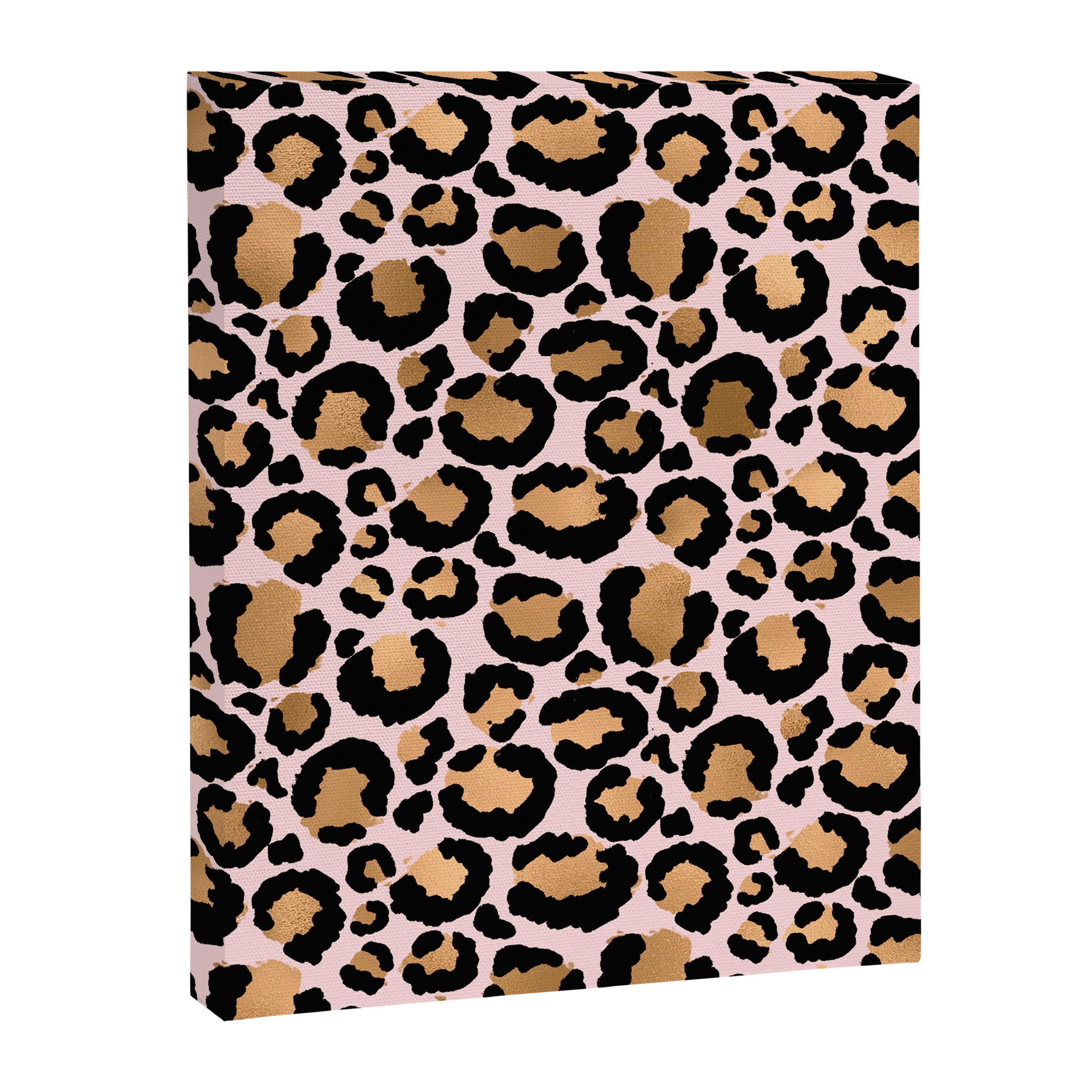Animal print - pink copper Canvas Print Gallery Image 8