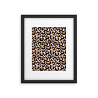 Animal print - pink copper Framed Art Print Gallery Image 6