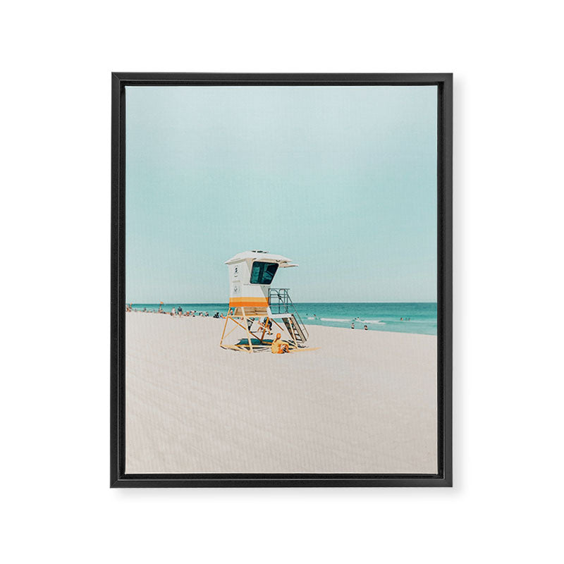 Aussie lifeguard Framed Canvas Print Gallery Image 6