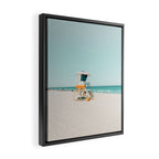 Aussie lifeguard Framed Canvas Print Gallery Image 2