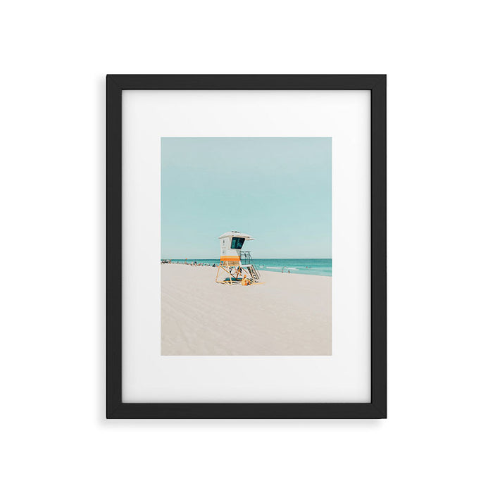 Aussie lifeguard Framed Art Print Gallery Image 1