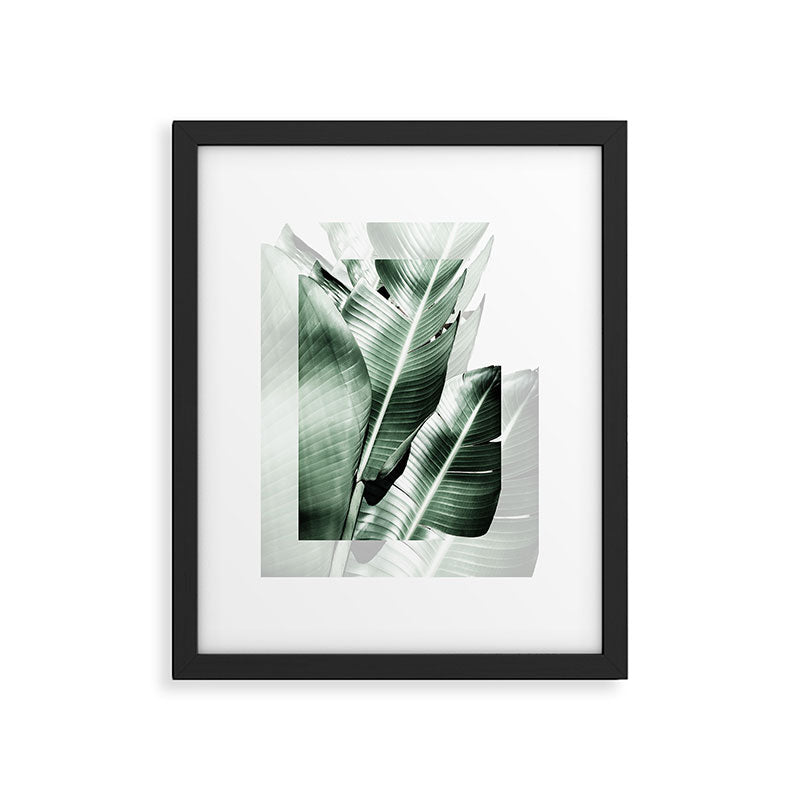 Banana leaf akin Framed Art Print Gallery Image 6