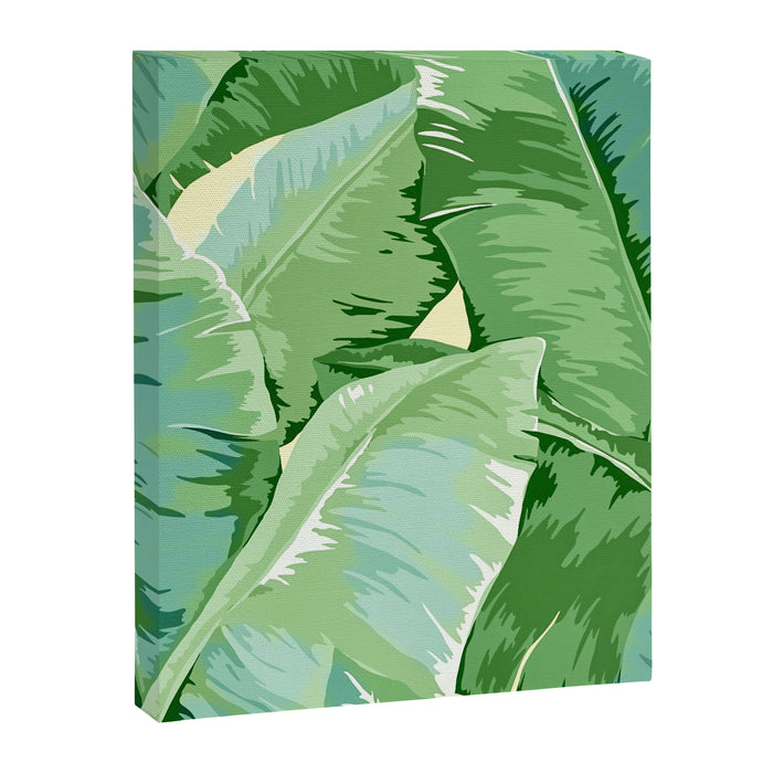 Banana leaf grandeur Canvas Print Gallery Image 1