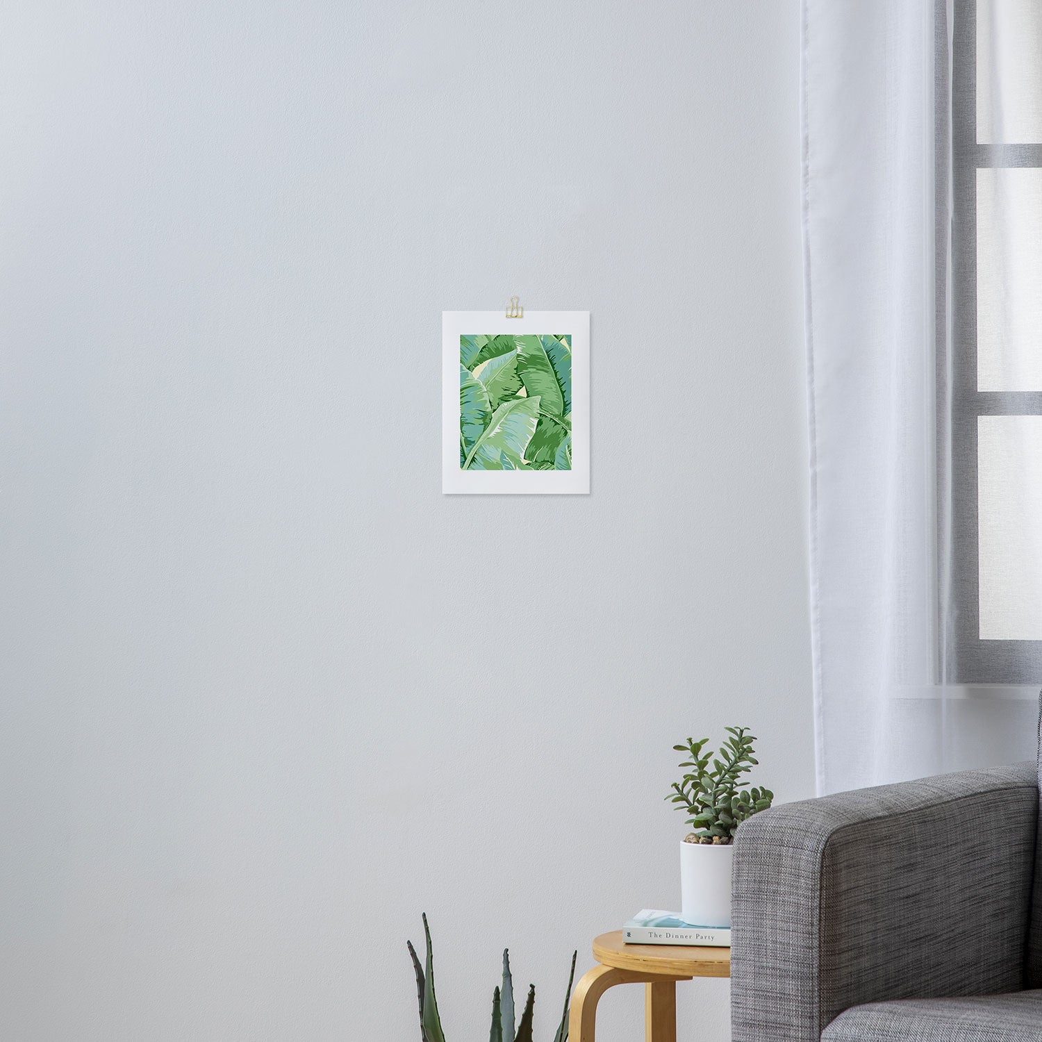 Banana leaf grandeur Art Print Gallery Image 3