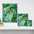 Banana leaf grandeur II Canvas Print Gallery Image 3