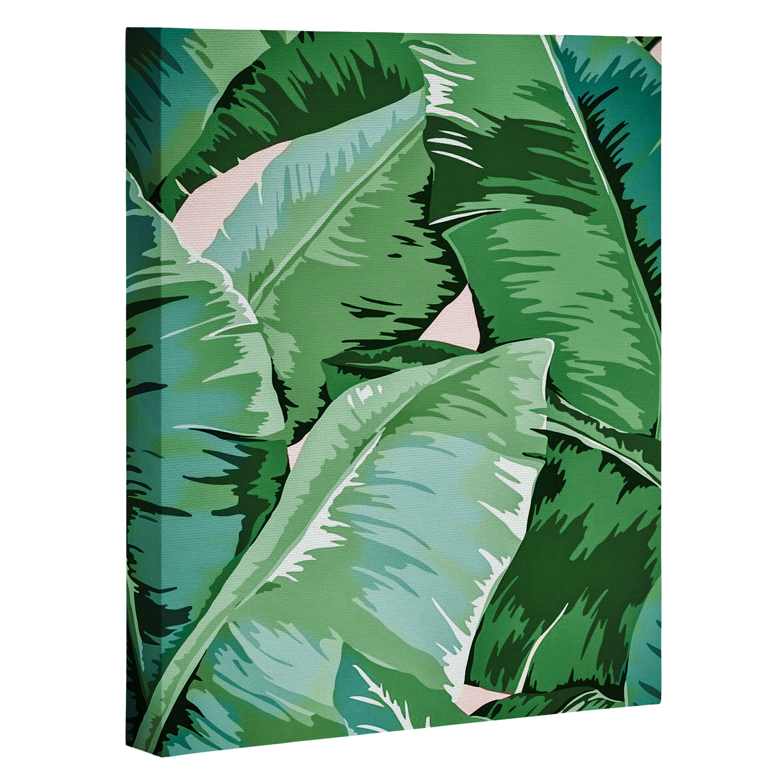 Banana leaf grandeur II Canvas Print Gallery Image 3