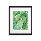 Banana leaf grandeur Framed Art Print Gallery Image 5