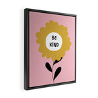 Be Kind Framed Canvas Print Gallery Image 2