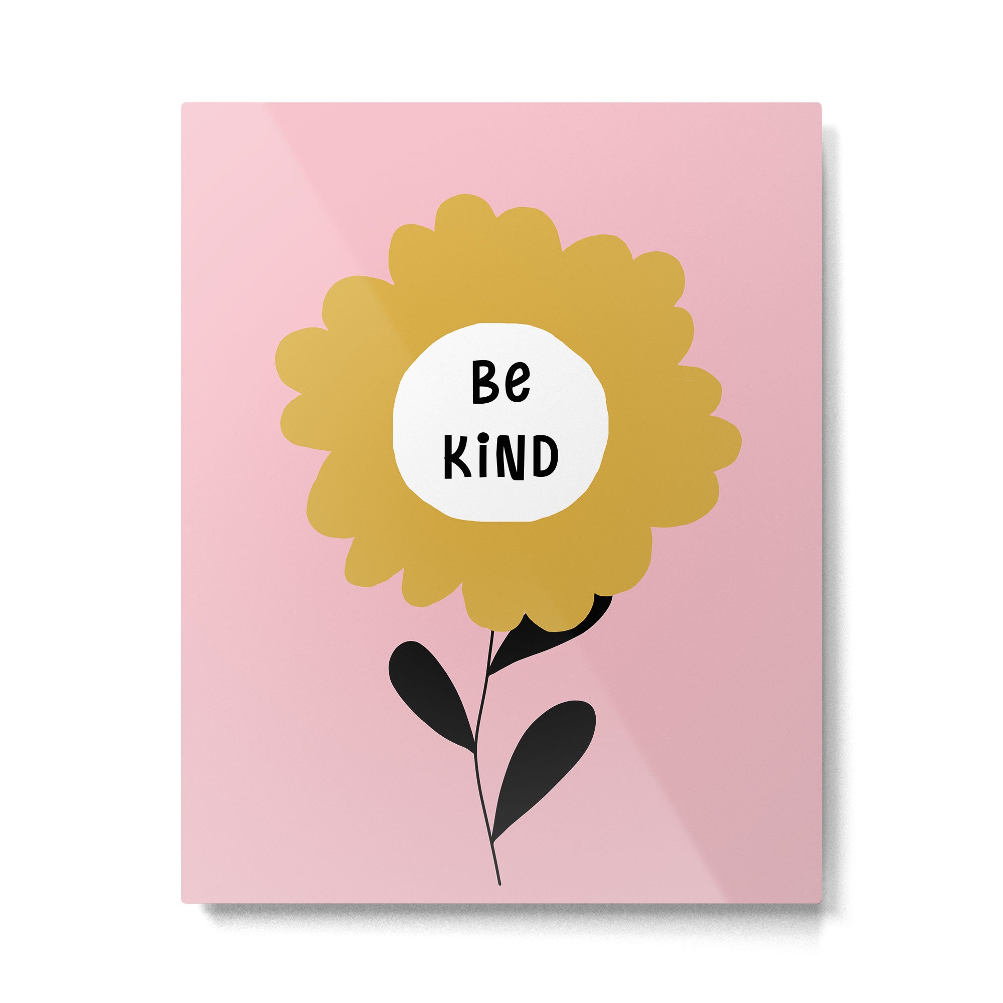 Be Kind Metal Print Gallery Image 4