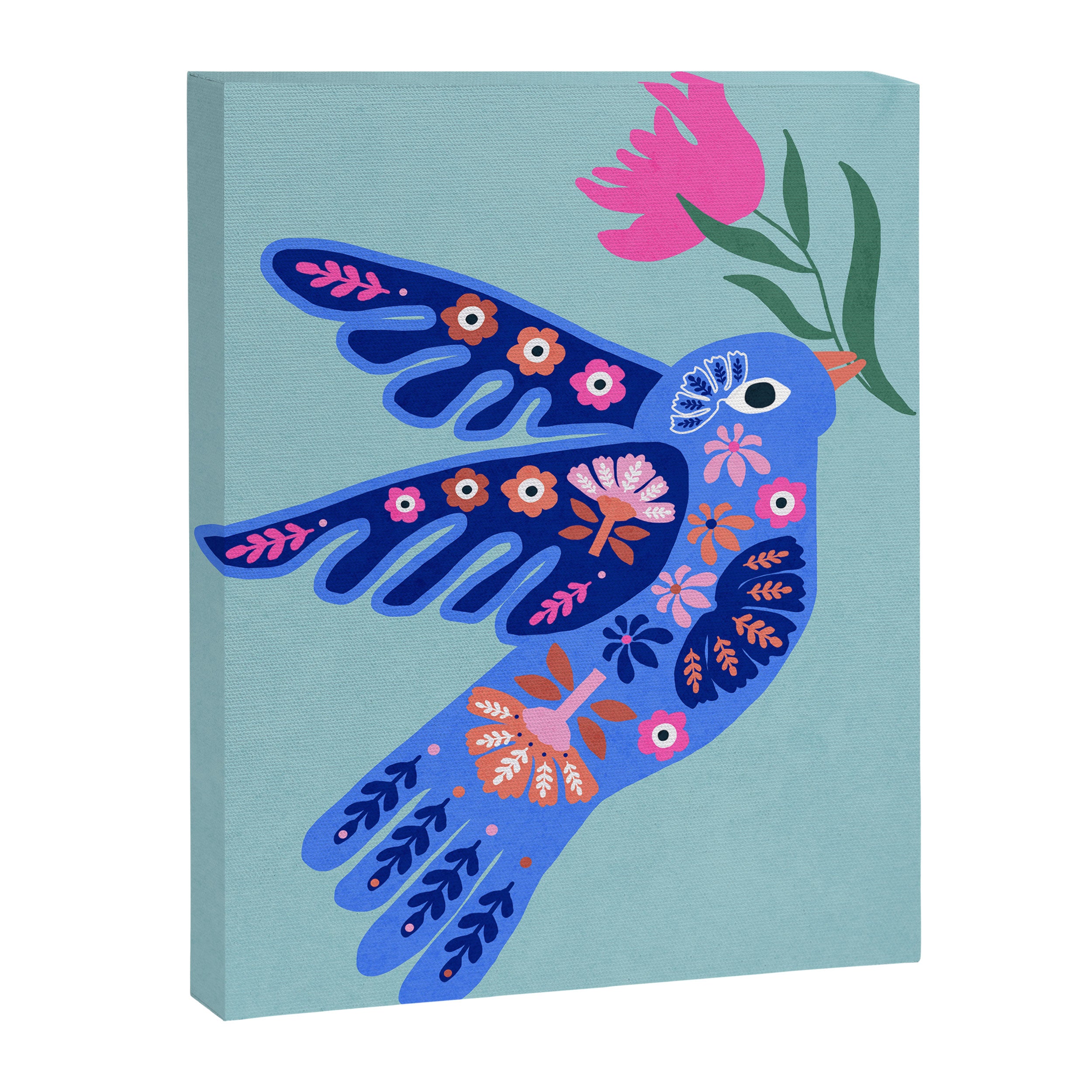 Bird and Bloom Canvas Print Gallery Image 6