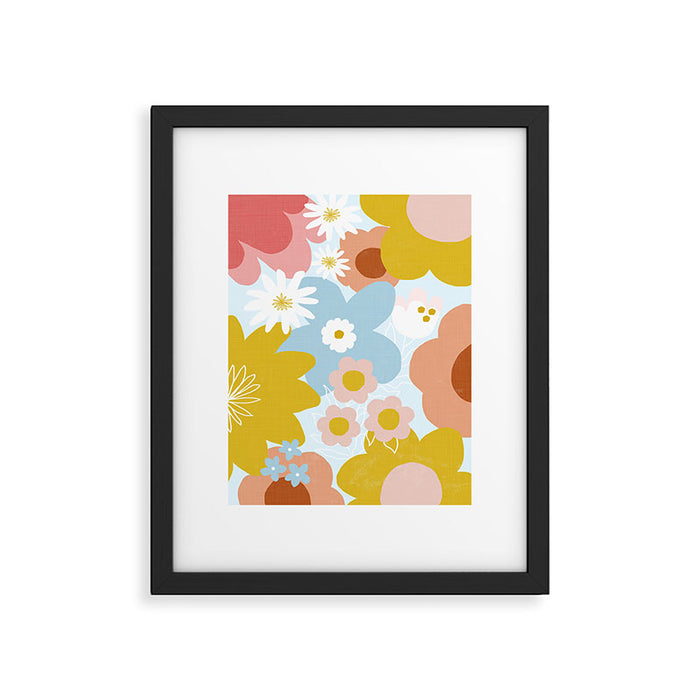 Bohemian bloom Framed Art Print Gallery Image 1