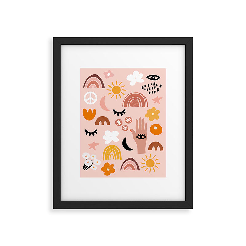 Boho mystic Framed Art Print Gallery Image 4