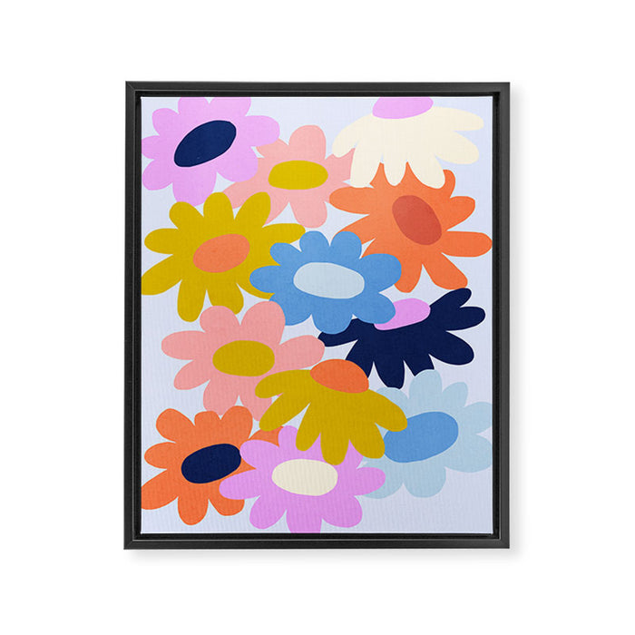 Bold Blooms 2 Framed Canvas Print Gallery Image 1