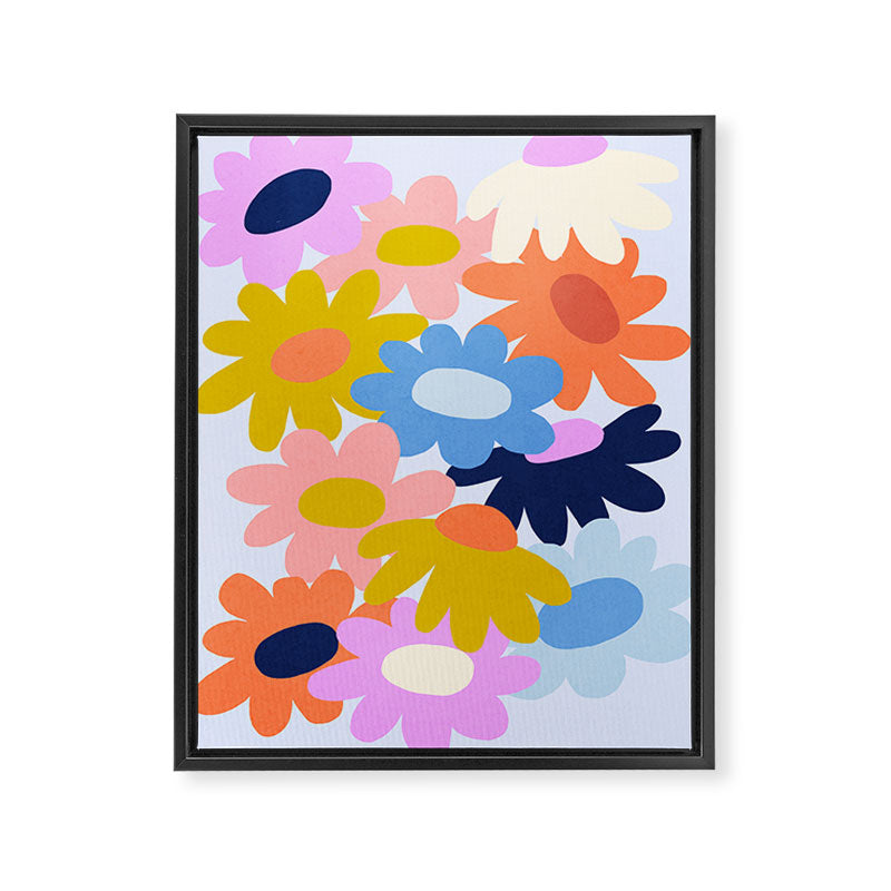 Bold Blooms 2 Framed Canvas Print Gallery Image 6