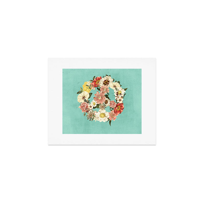 Botanica Peace sign Art Print Gallery Image 1
