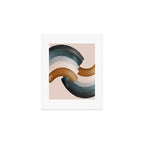 Brushstroke rainbows Art Print Gallery Image 1