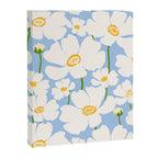 Buttercup field - blue Canvas Print Gallery Image 6