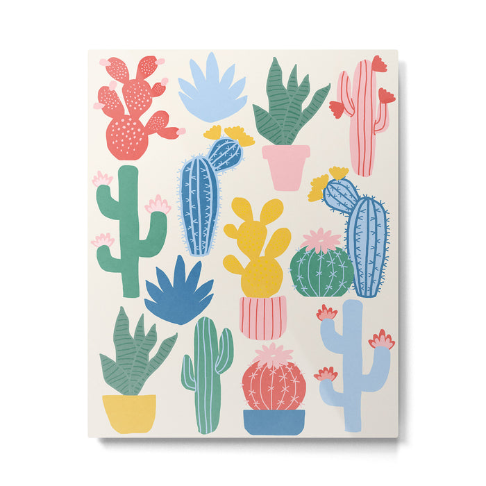 Cactus Garden - primary Metal Print Gallery Image 1