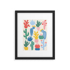 Cactus Garden - primary Framed Art Print Gallery Image 5