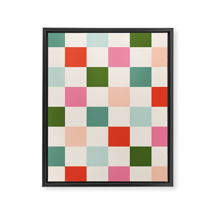 Check mate - holiday Framed Canvas Print Gallery Image 1