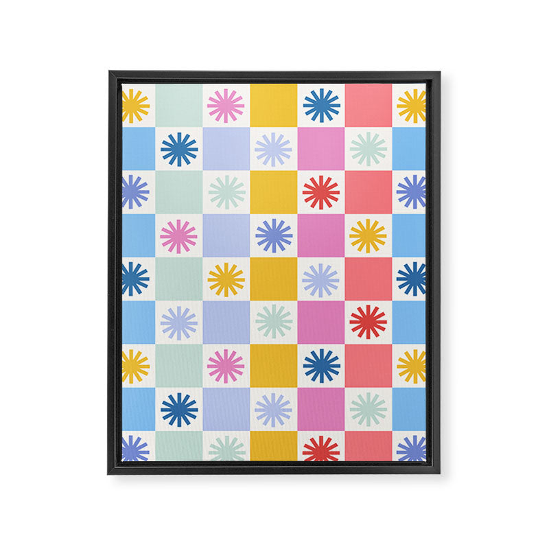 Check mate - sunshine  Framed Canvas Print Gallery Image 6