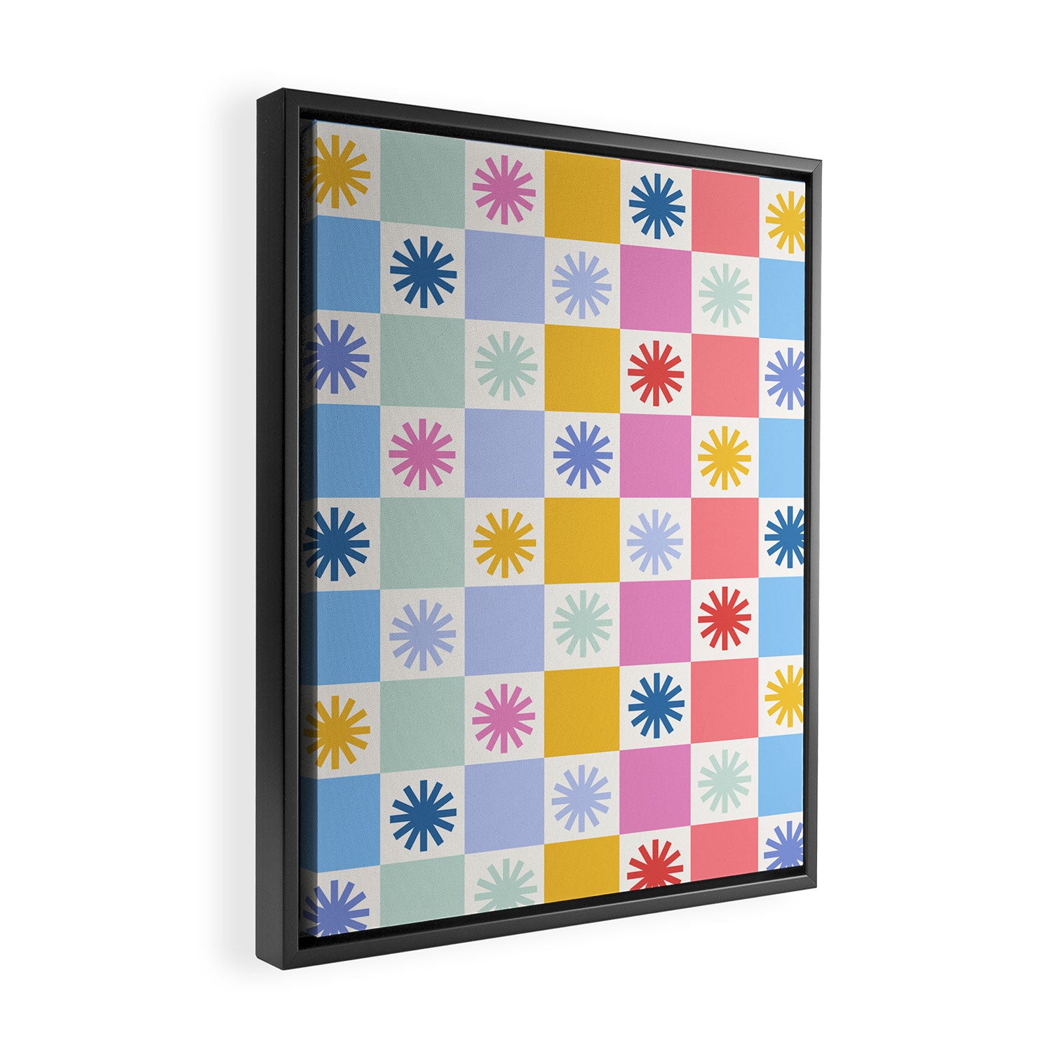 Check mate - sunshine  Framed Canvas Print Gallery Image 2