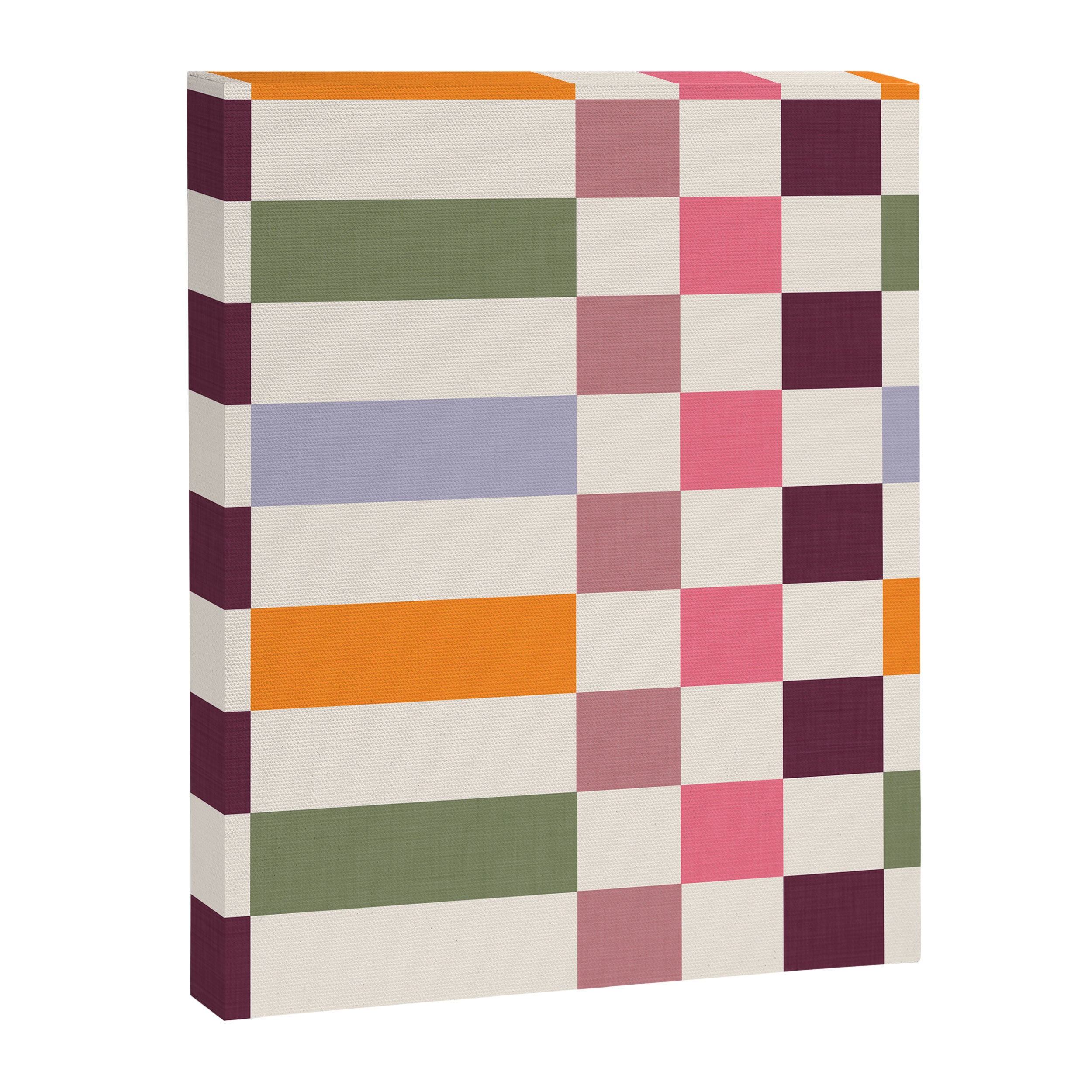 Checker Grid - eclectic Canvas Print Gallery Image 8