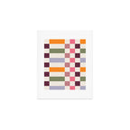 Checker Grid - eclectic Art Print Gallery Image 1