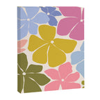 Checkered Carefree Blooms Canvas Print Gallery Image 8